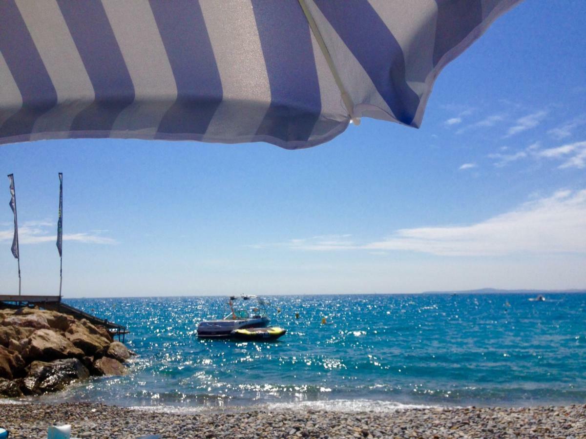 קאן סור מר Front Beach Luxury Near Nice Airport מראה חיצוני תמונה