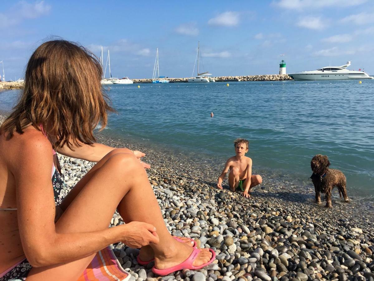 קאן סור מר Front Beach Luxury Near Nice Airport מראה חיצוני תמונה