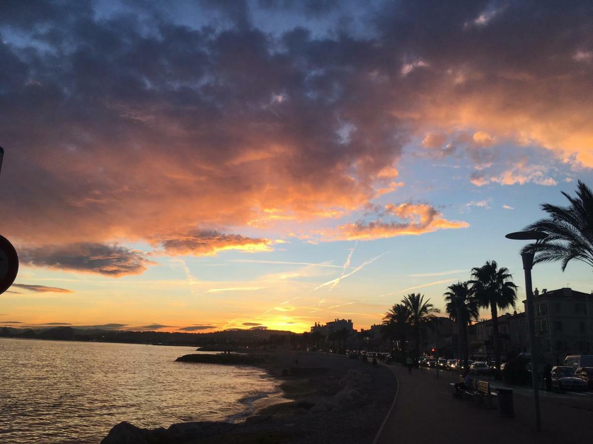 קאן סור מר Front Beach Luxury Near Nice Airport מראה חיצוני תמונה
