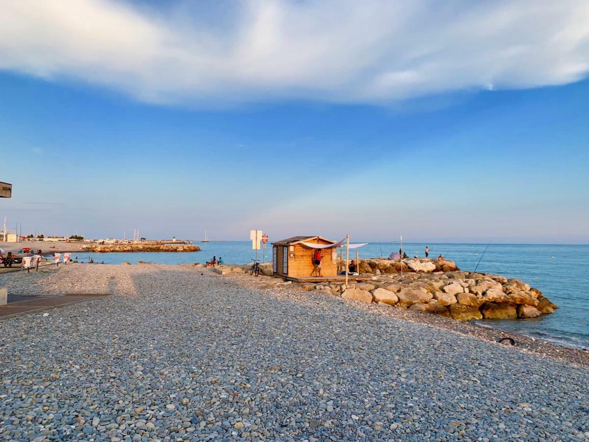 קאן סור מר Front Beach Luxury Near Nice Airport מראה חיצוני תמונה
